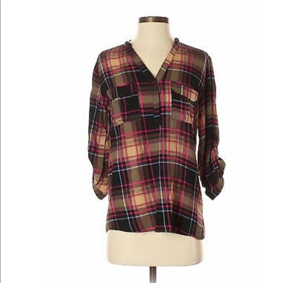Allison Joy Tops - Evereve Allison Joy Plaid Tunic